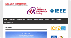 Desktop Screenshot of icra2016.org