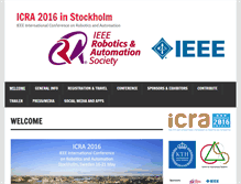 Tablet Screenshot of icra2016.org